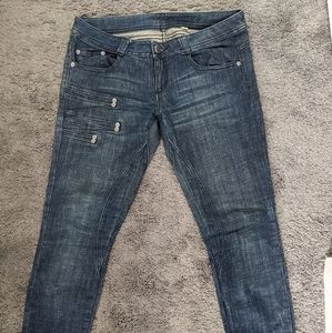 bebe Skinny Denim Jeans